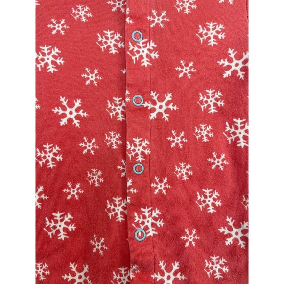 Baby Boden Snowflake Pajamas 3-6 Months - Picture 2 of 4